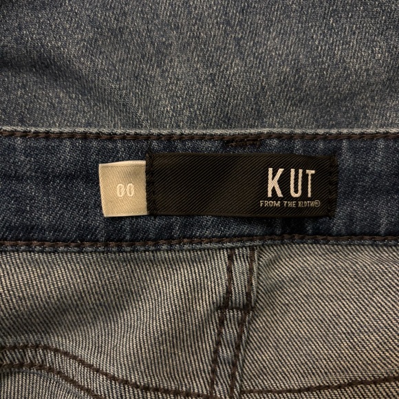 Kut from the Kloth Straight Leg Jeans - Classic Blue - Picture 2 of 2